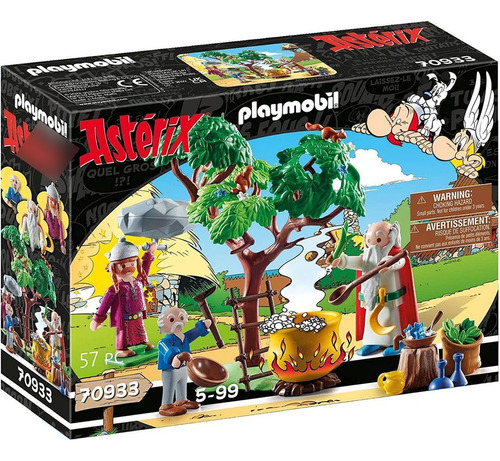 Playmobil Asterix : Getafix With The Caldron Of Magic Potion
