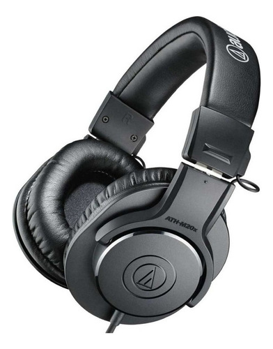 Auriculares Audio-technica M-series Ath-m20x Color Negro