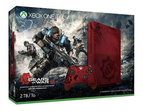 Xbox One S 2tb Ed. Limitada Gears Of War 4 + Jogo Brinde