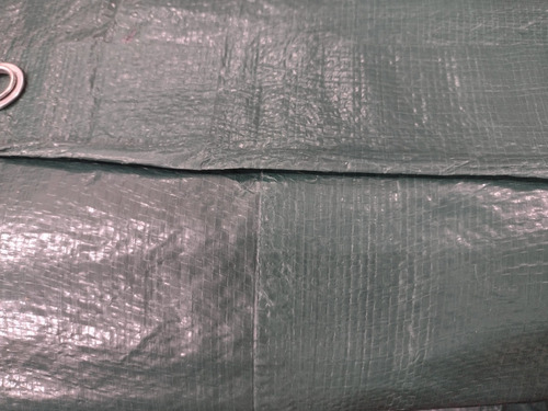 Lona Rafia Cubre Cerco Con Ojales Verde Oscuro 1,5m X 25m Verde Oscuro