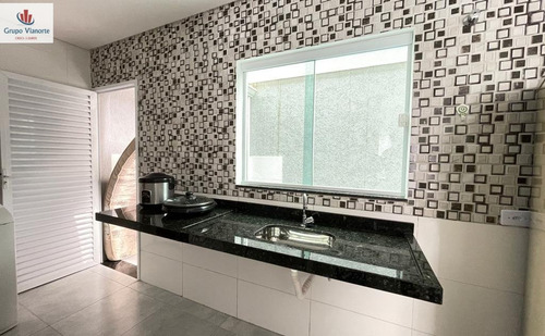 Imagem 3 de 11 de Casa A Venda No Bairro Vila Mirim Em Praia Grande - Sp. - P0495-1