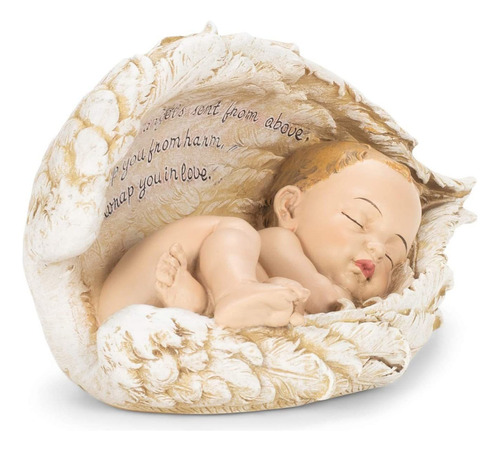 Bebe Durmiendo En Alas De Angel
