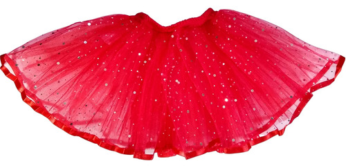 Tutú Dos Capas Ballet - Rojo