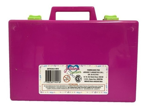Valija Juliana Doctora Grande Con Luz Art D013 Loonytoys