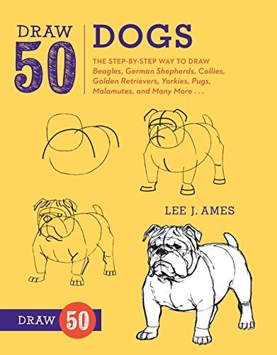 Book : Draw 50 Dogs The Step-by-step Way To Draw Beagles,..