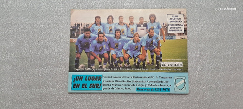Revista El Tablón Año 2001 (Usado)
