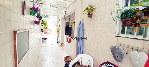 Imagem 5 de 30 de Casa Sobreposta Baixa Para Venda Em Santos - Vila Belmiro - Ca0236