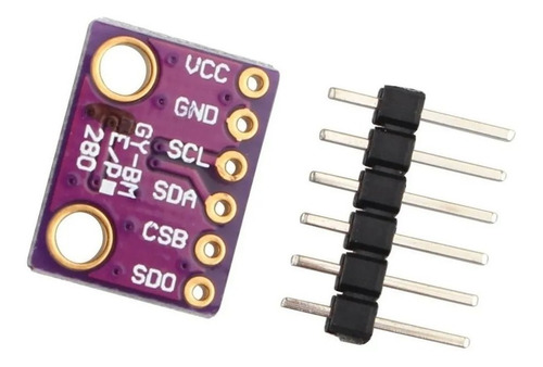 Bme280 Sensor De Presión Temperatura  Humedad  6 Pines