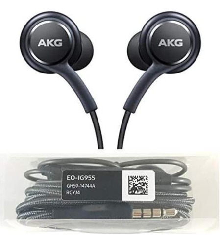 Auriculares Estéreo Con Micrófono Para Galaxy Negro