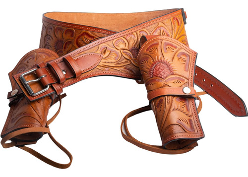 Full Grain Dd Harness Buff Leather Western Gun Holster For M