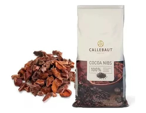 Cocoa Nibs De Cacau 100% Cacau 800g Barry Callebaut