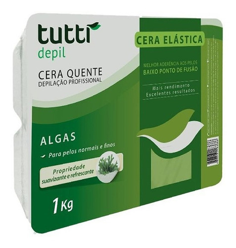 Cera Tutti 1kg - 1 Algas, 1 Mel E 1 Chocolate Branco