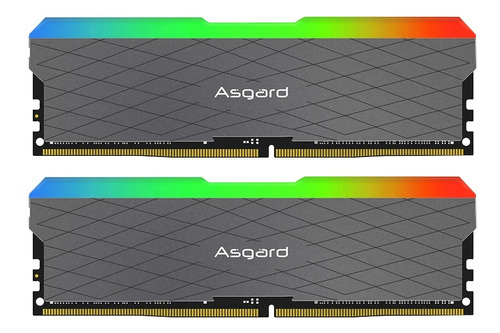 Memória Ram Ddr4 Rgb 16gb (2x8) 3200mhz Asgard