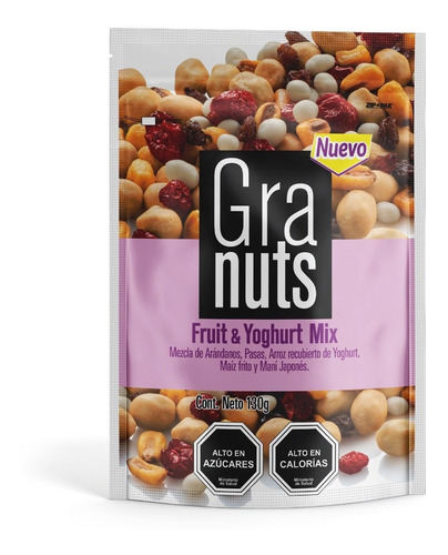 Granuts Fruit&yoghurt Mix 130g