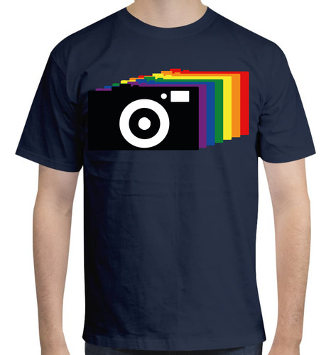 Playera Cámara Lgbt - Orgullo Lgbt - Pride