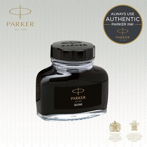 Botella De Tinta Negra Para Pluma Estilográfica 56 Ml