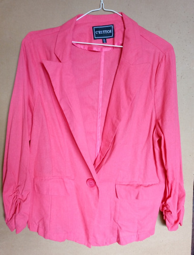 Blazer Dama. Precioso Color. Fashion. Nuevo. Talla M 