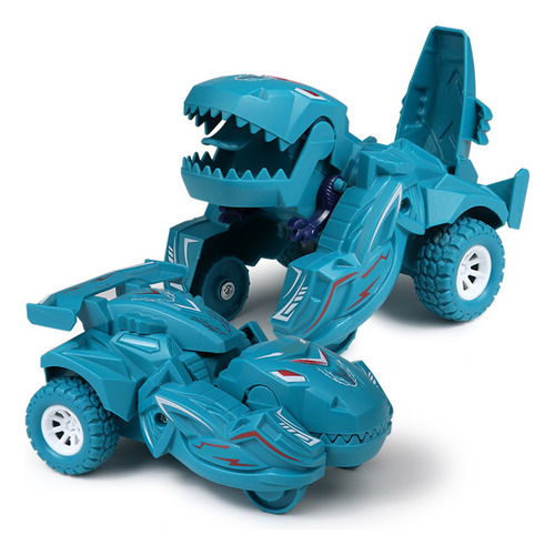 Dinosaurio Que Transforma Un Automóvil, Deformación Realista