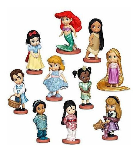 Juego De Figuras Disney Animators' Collection De Lujo