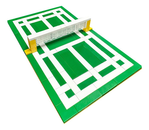 Paquete De Material Modelo De Cancha De Bádminton, Cancha