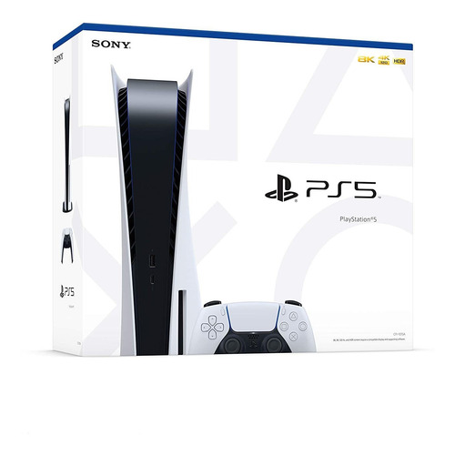 Imagen 2 de 4 de Consola Playstation 5 Ps5 825 Gb Lectora De Discos Amv