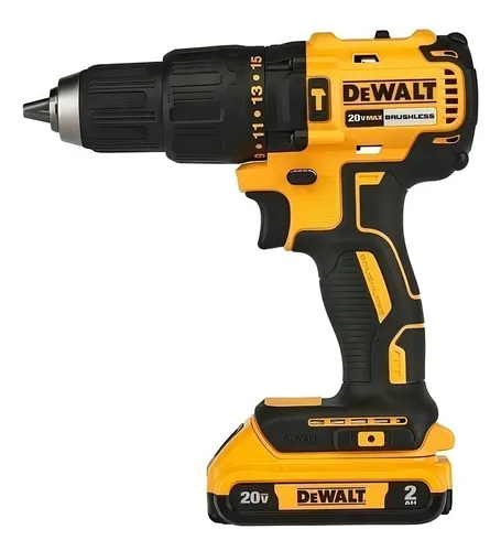 Taladro Atornillador Dewalt Dcd7781d2-b2 20v Max Brushless Color Amarillo Frecuencia 50