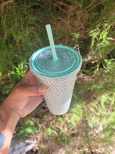 Vaso Personalizado Con Strass 750 Ml Lisos