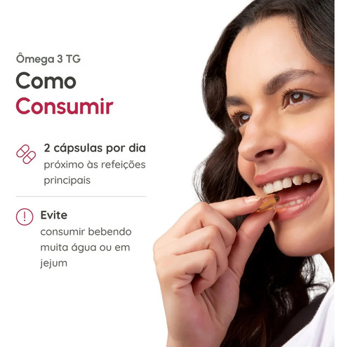 Ômega 3 Tg 1000mg Vhita 60 Cápsulas Selo Ifos Sem Sabor 2 Potes