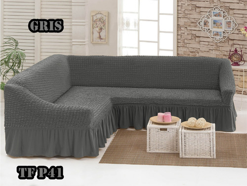 Funda Cubre Sofa Cuadrille Tipo L