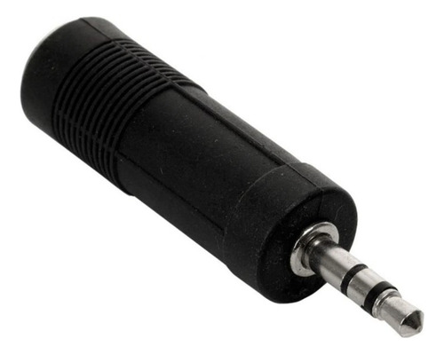 Adaptador Jack 6.3mm Hembra A Plug 3.5mm Macho Pvc