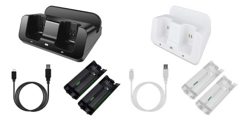 Carregador Dock Stand De Estação De Carregamento Para Wii U
