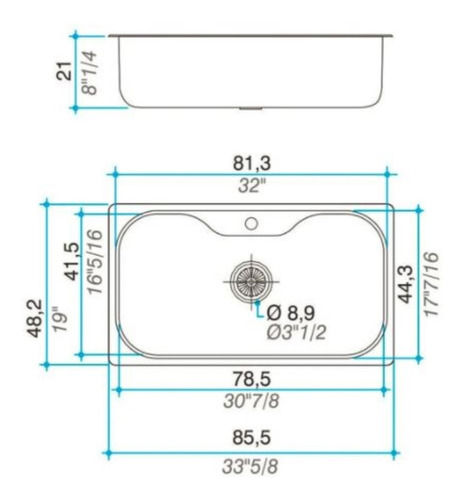Imagen 3 de 10 de Bacha Johnson Luxor Si85a Tabla Dosificador Secaplato Pileta