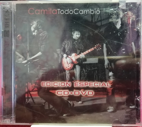 Cd Camila - Todo Cambio Edición Especial Cd+dvd Nuevosellado