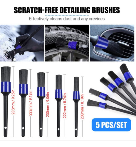 Cepillo De Lavado De Autos, 15 Piezas, Kit De Detalles Para