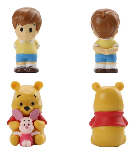 Winnie Pooh Mini Figuras Coleccionables Disney 10pz
