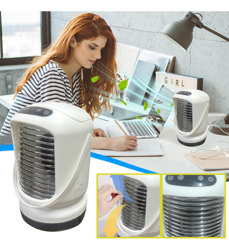 Mini Refrigerador De Ar Com Spray Grande Usb, Grande Volume