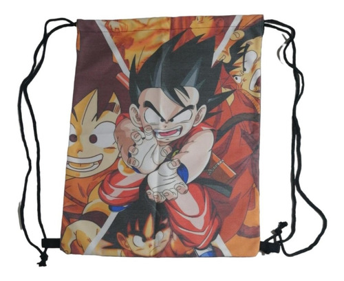 Morral Dragon Ball De Buena Calidad, Estampado Goku