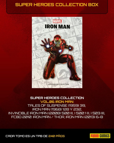 Super Heroes Collection Box Panini Comics