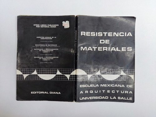 Libro Resistencia De Materiales Ema 171p5 (Usado)