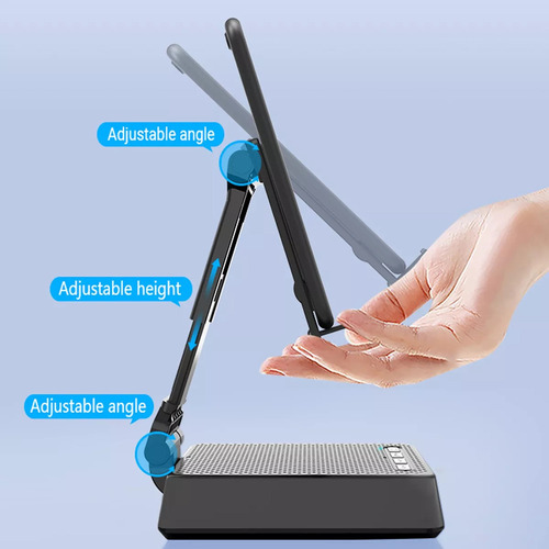 Bocina Portátil Con Soporte De Teléfono Celular