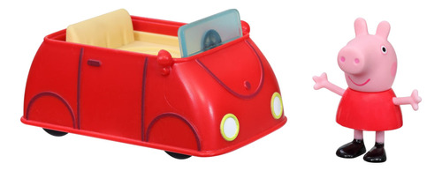 Peppa Pig Peppas Adventures Little Red Car Toy Incluye Figu.