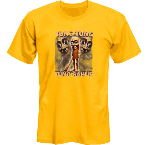 Remeras Tung Tung Sahur Italian Brainrot Ia *mr Korneforos*2