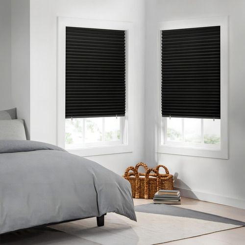 Papel Eclipse Blackout — persiana plissada — pacote com 2 cores
