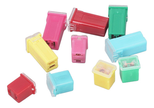 Kit Surtido De Fusibles Automotrices, 30 Unidades, Con Forma