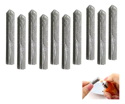 Varillas De Soldadura De Aluminio Con Núcleo En Polvo, 10 Pi
