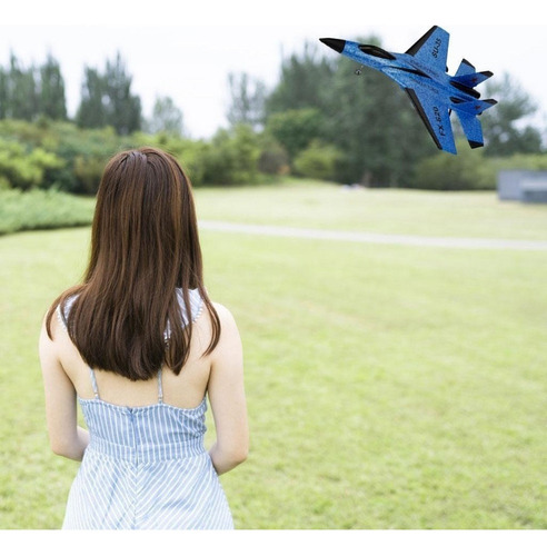 Rtf De Aviones Planeadores Con Control Remoto A Azul
