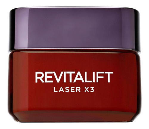 Crema Hidratante Antiarrugas Día Revitalift L'Oréal Paris Revitalift Laser X3 para todo tipo de piel de 50mL