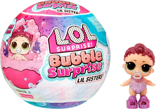 Muñeca Lol Surprise Bubble Surprise Lil Sisters