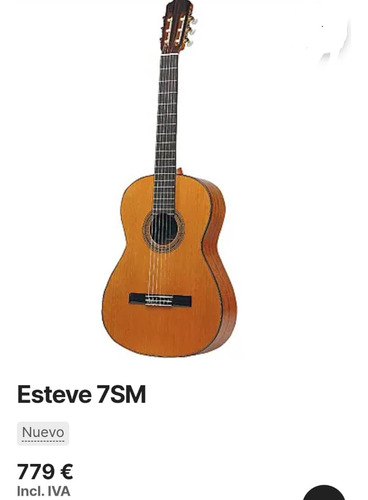 Guitarra Clasica Esteve 7sm