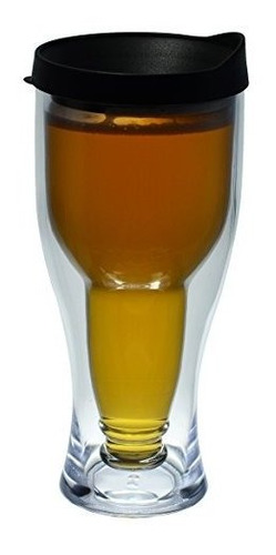 Vaso Doble Pared Para Cerveza - Acrylic 12-14oz